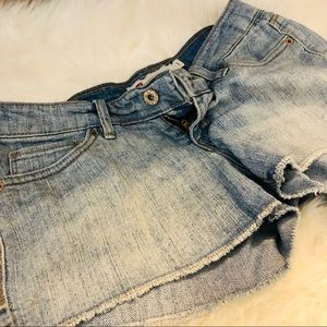 Levi’s Shorty Short Light Blue Wash (Gently Used)